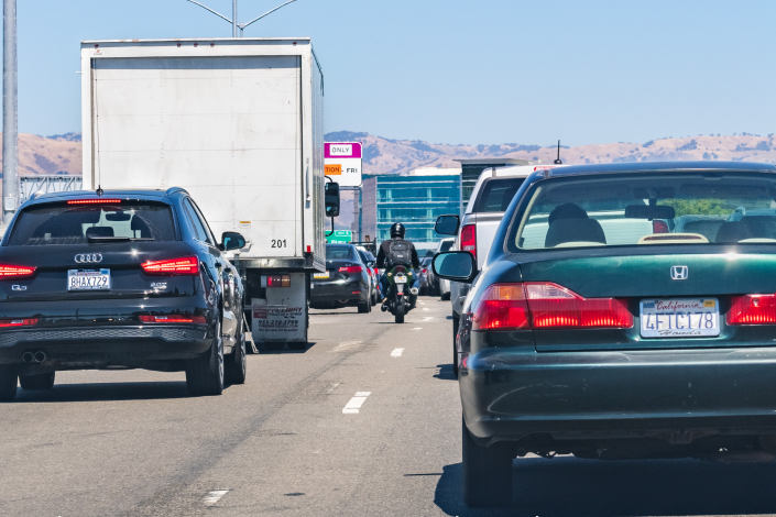 Surprising Facts about Motorcycle Lane Splitting in California