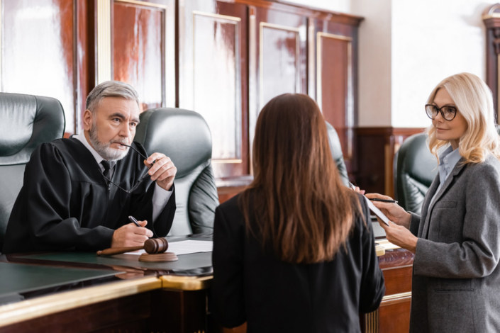 thoughtful judge