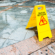 wet floor