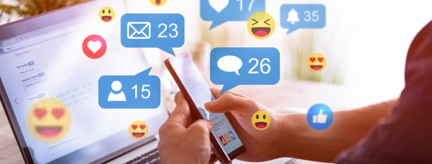 Social media concept.